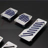 View Item Blue Rubber Grip Alloy Foot Pedals